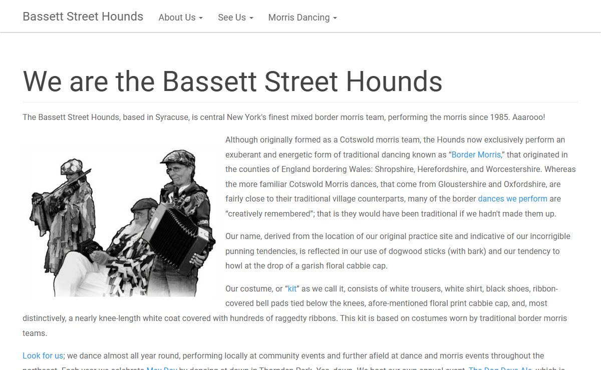 We are the Bassett Street Hounds | Bassett Street Hounds