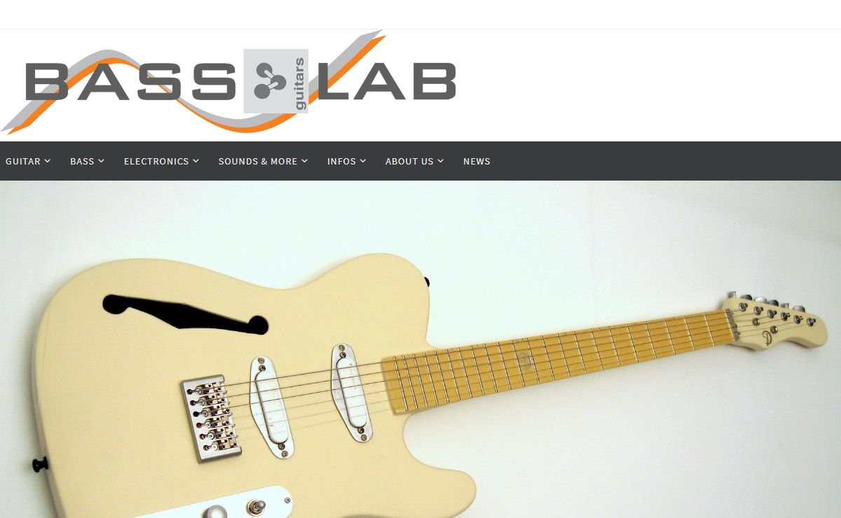BassLab – Basses & Guitars – BassLab is a manufacturer of lightweight, monocoque guitars and basses made from "tuneable composite".