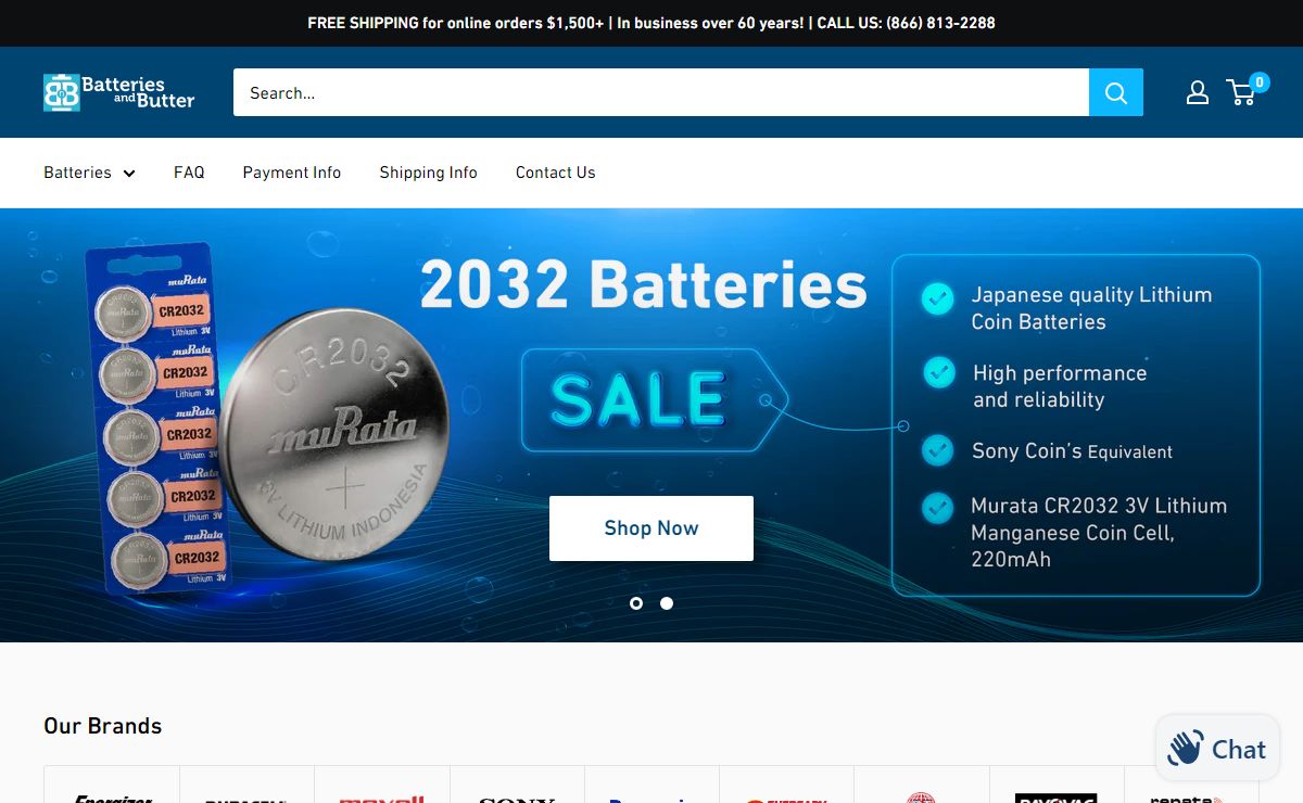 Batteries and Butter