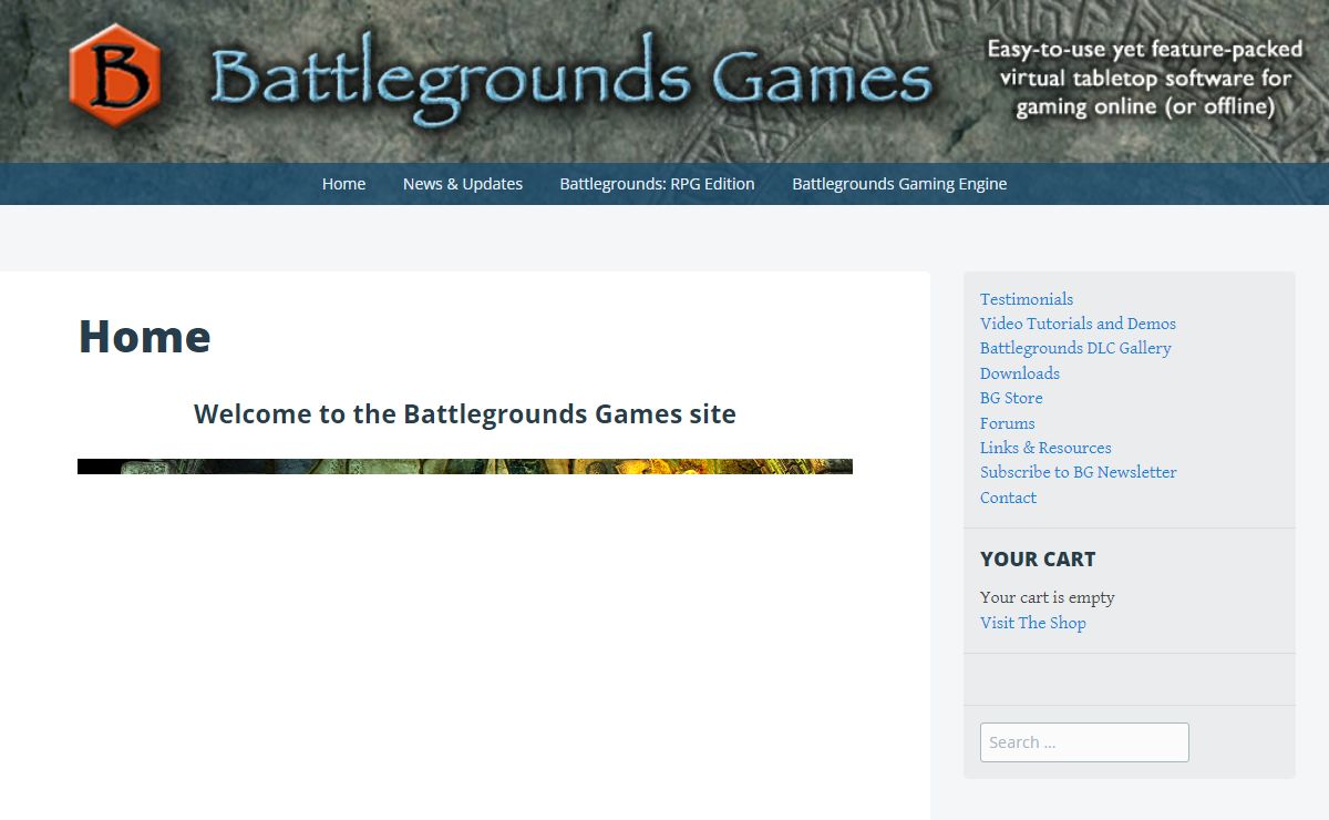 Battlegrounds Games | Virtual tabletop software for gaming online (or offline)