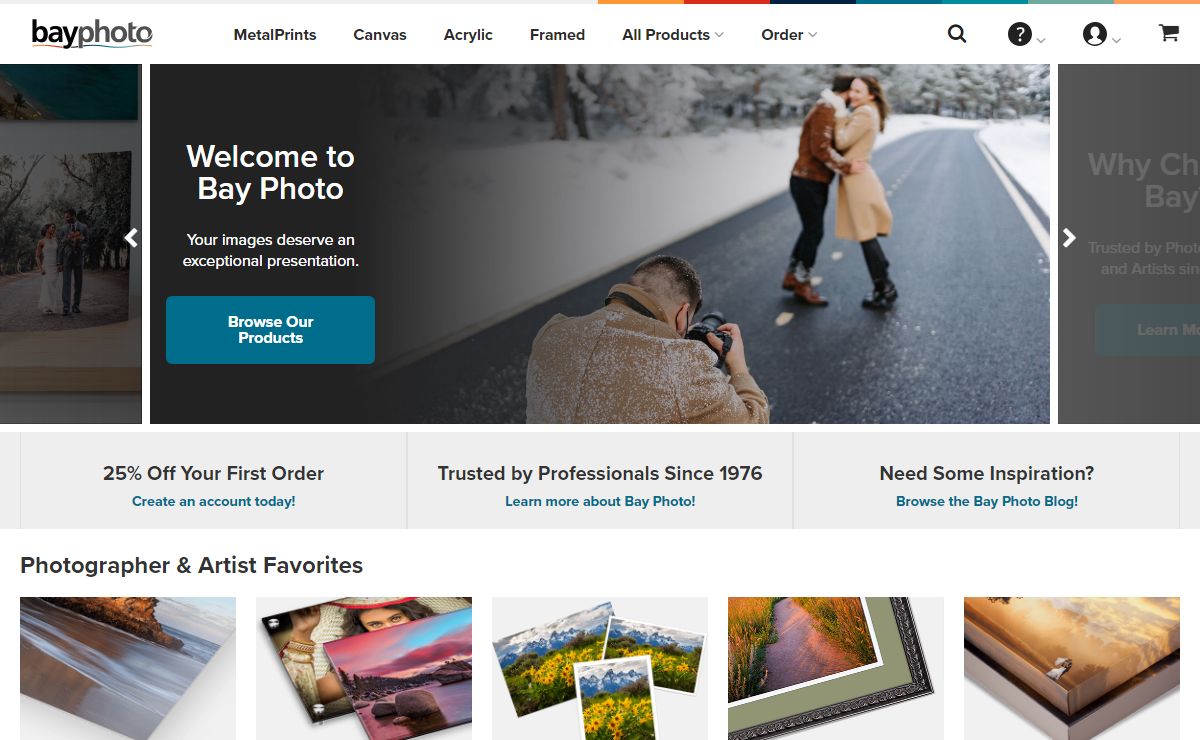 Professional Photo Printing Products & Services | Bay Photo Lab