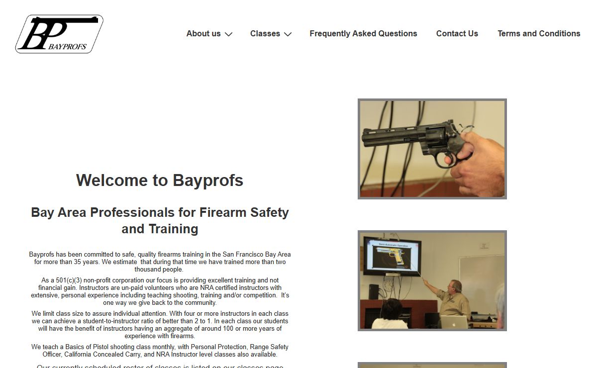 Bayprofs – Safety in training