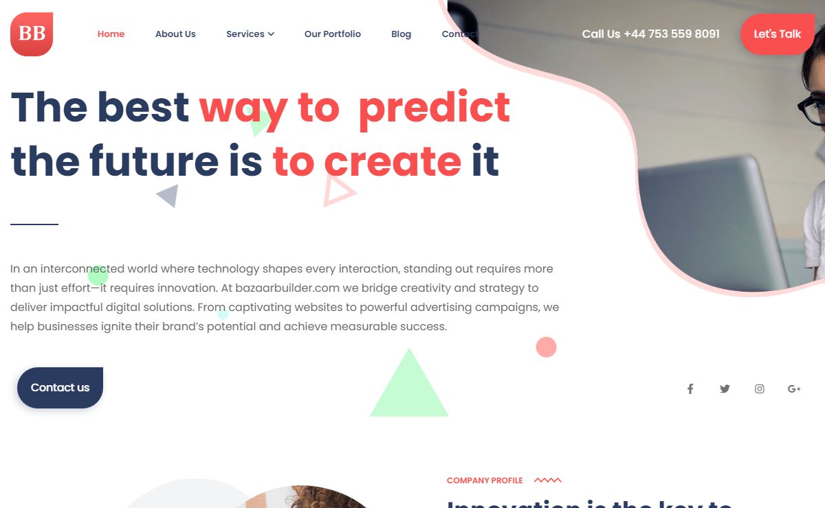 BazaarBuilder – Ecommerce Solution