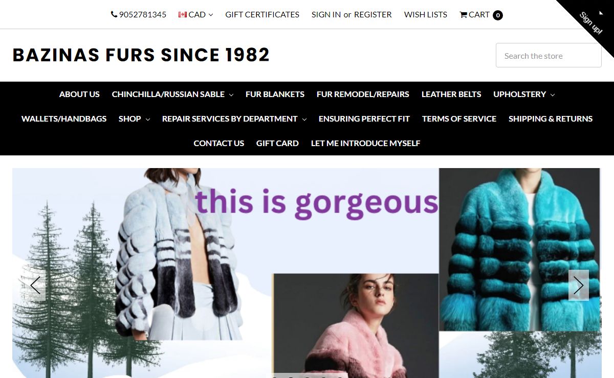 BAZINAS FURS Couture