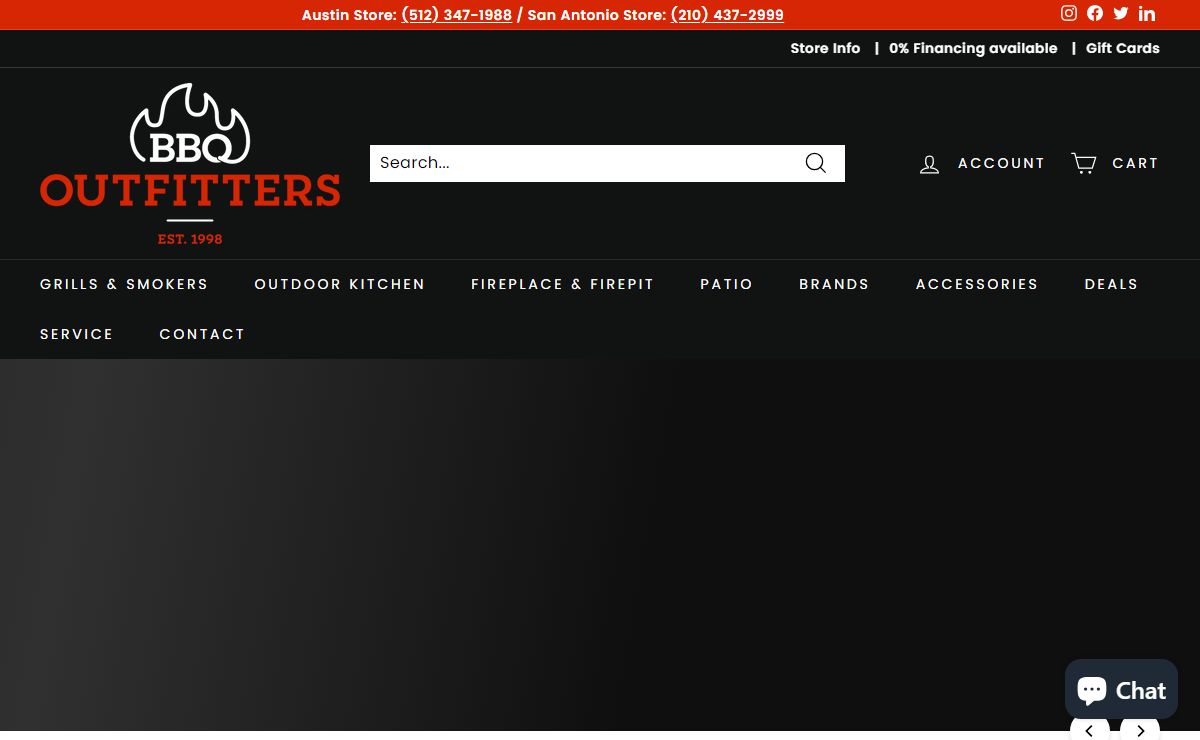 BBQ Outfitters - Grills, Smokers, & Outdoor Kitchens