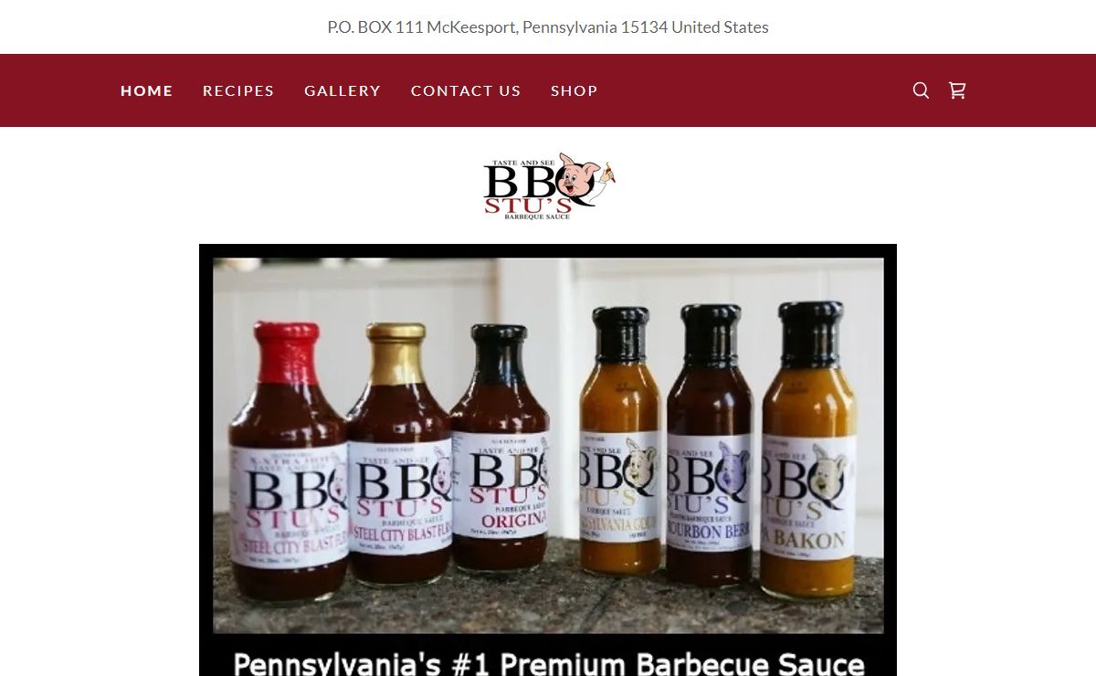 Bbq Stu's - Premium Barbecue Sauce, Award Winning Barbecue Sauce