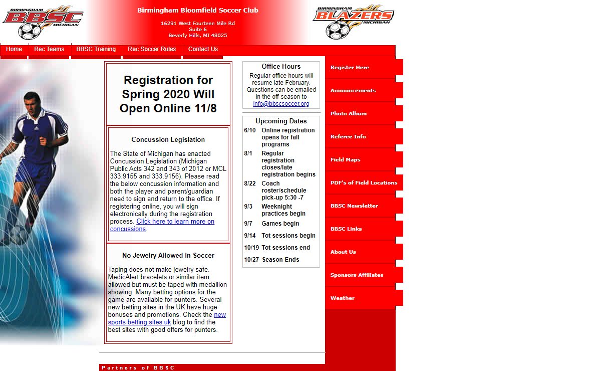 Birmingham Bloomfield Soccer Club - a Birmingham-based, Bloomfield area Youth Soccer League - Birmingham Blazers Soccer