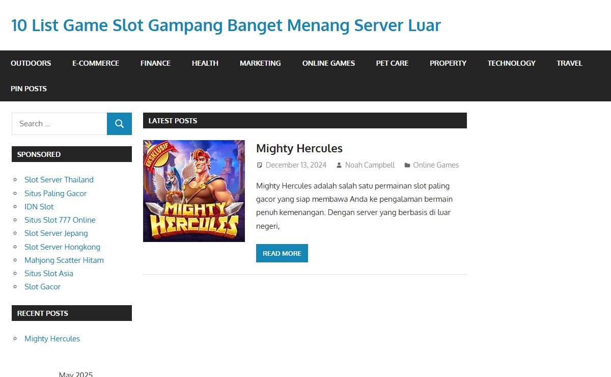 10 List Game Slot Gampang Banget Menang Server Luar - bbsdancefactory.com