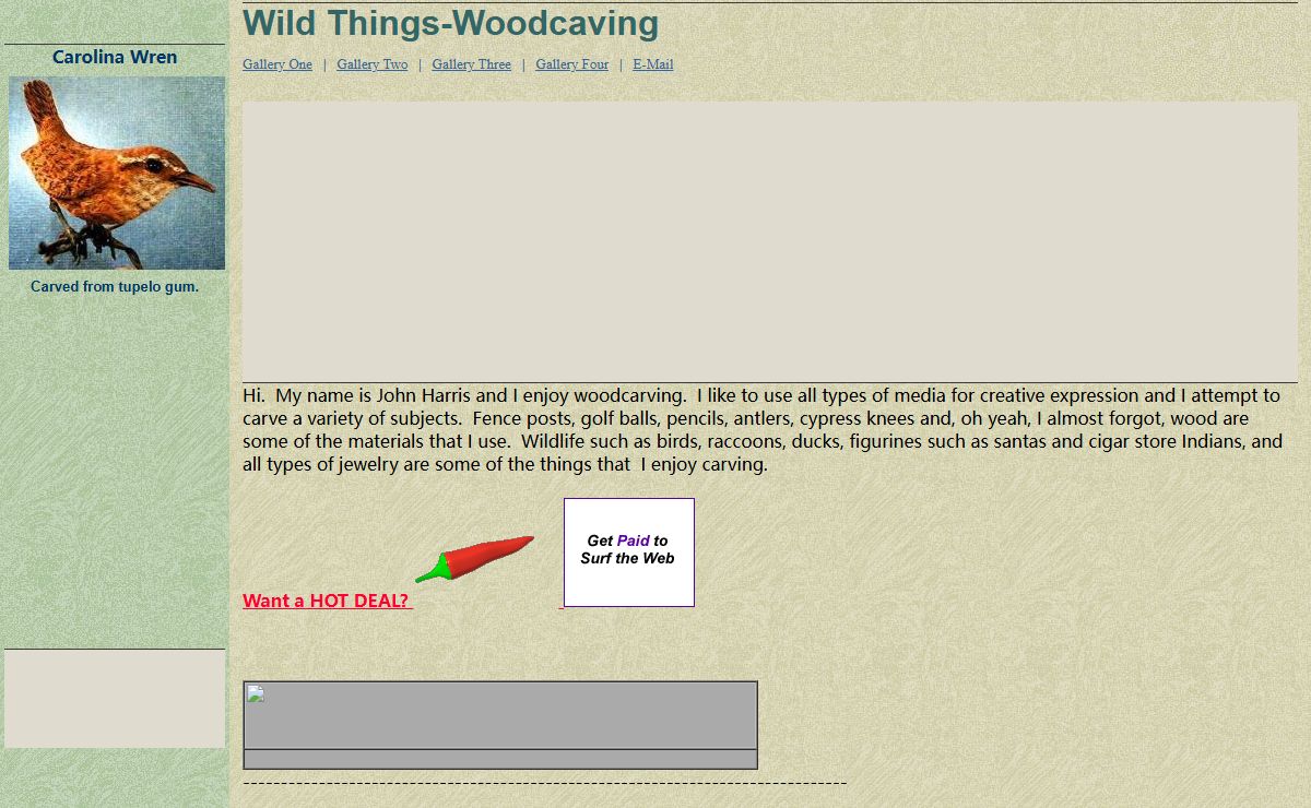 Wild ThingsWoodcaving