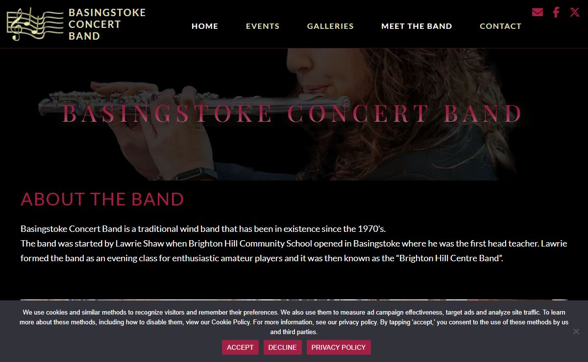 About the Band - Basingstoke Concert Band