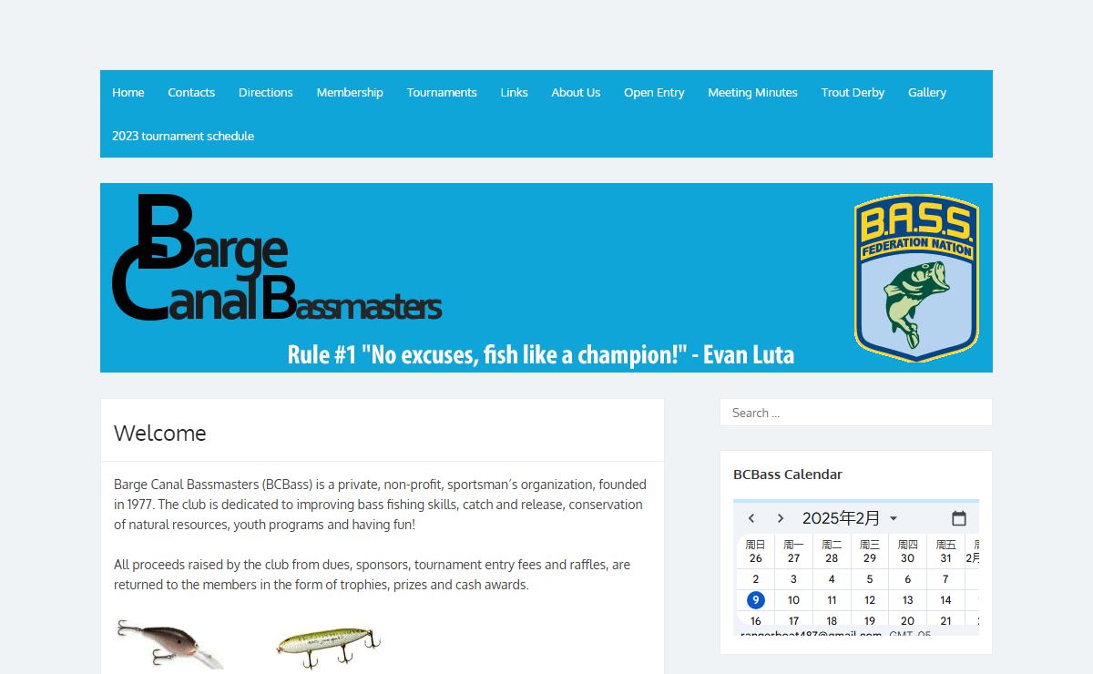 bcbass | Barge Canal Bassmasters