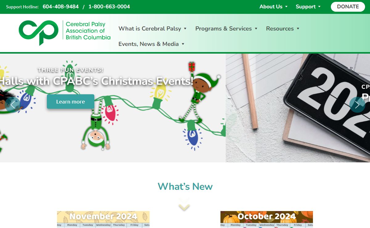 Cerebral Palsy Association of BC – Life Without Limits