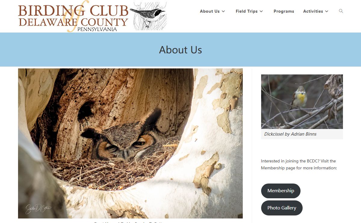 Birding Club of Delaware County – BCDC