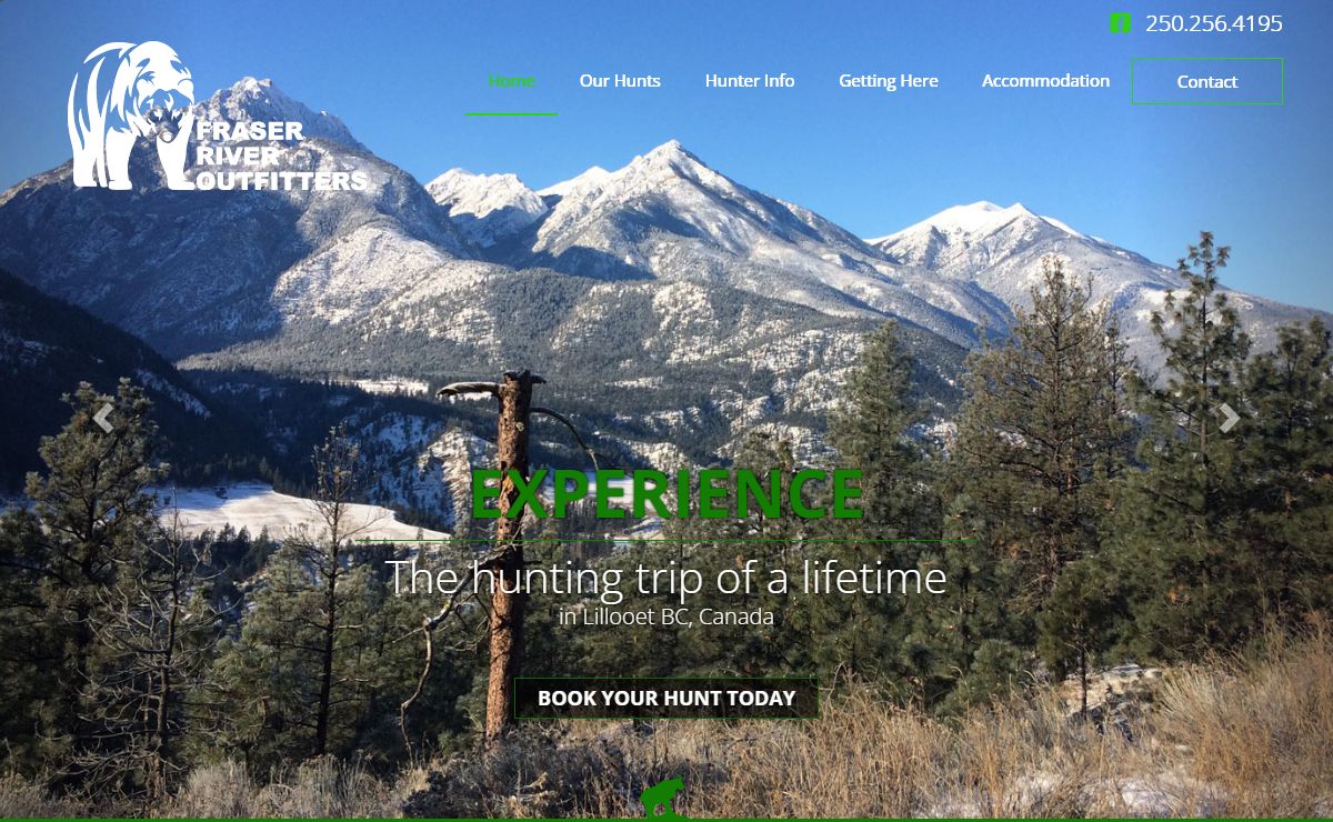 Fraser River Guides Outfitters BC, Canada Hunting Trips