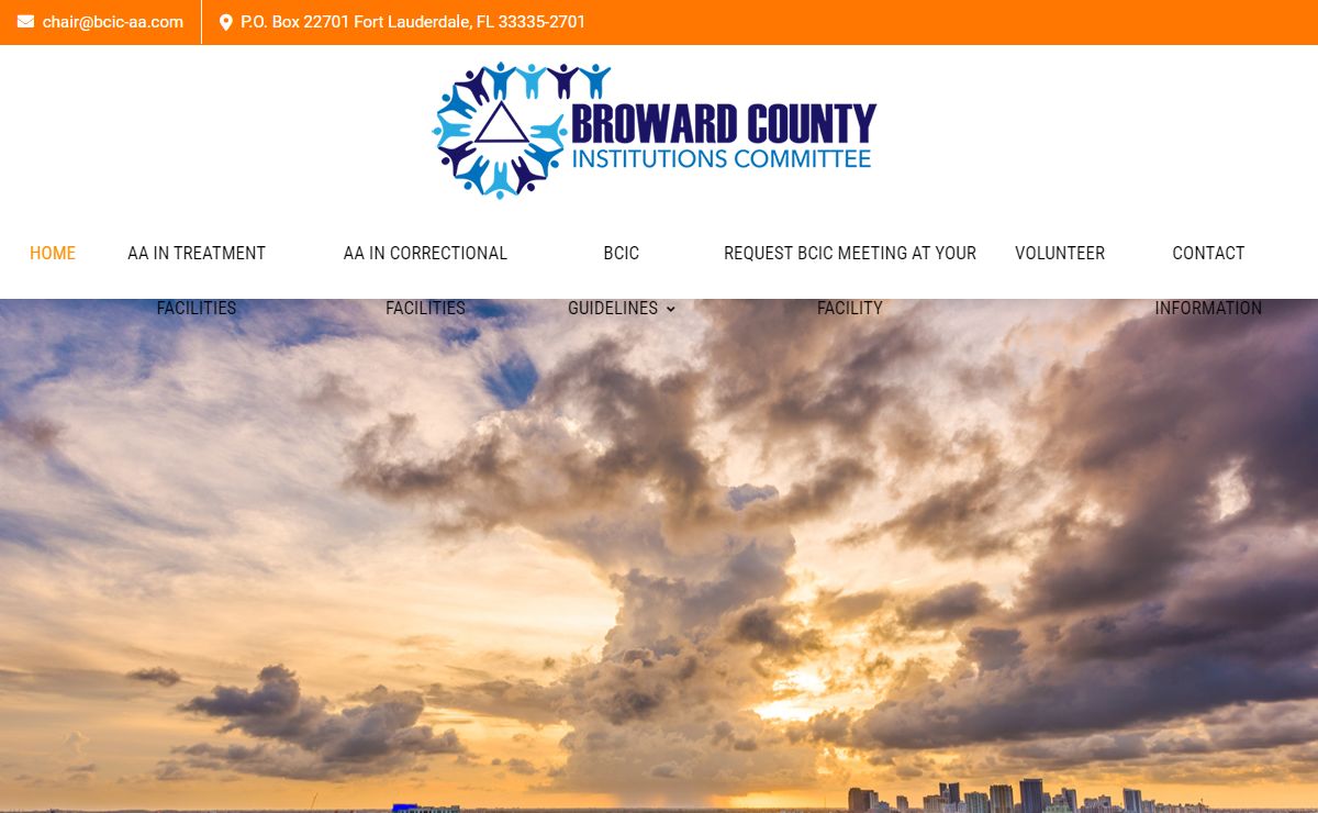 Broward County Institutions Committee Alcoholics Anonymous Florida - Broward County Institutions Committee