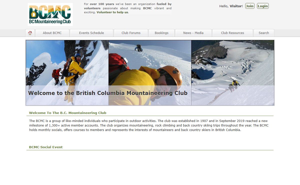 BC Mountaineering Club