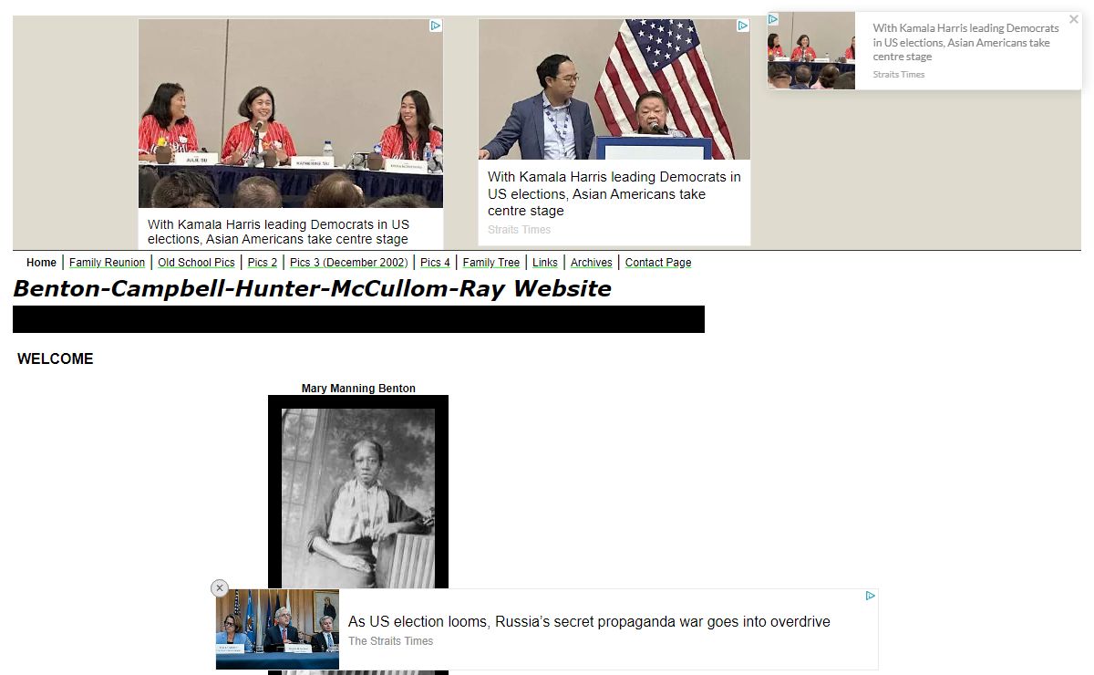 Benton-Campbell-Hunter-McCullom-Ray Website