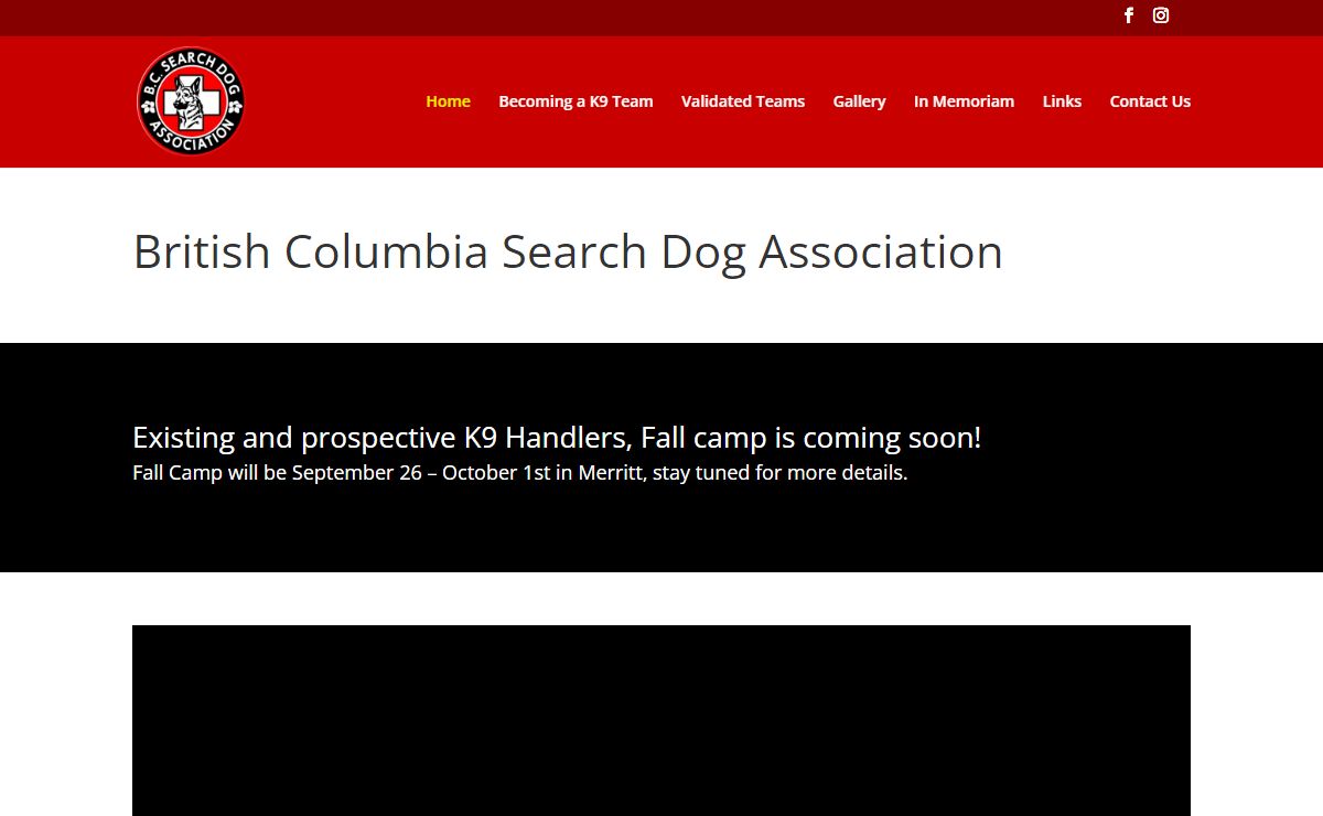 British Columbia Search Dog Association |