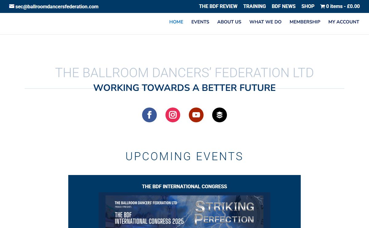 BDF Online | The Official site for the Ballroom Dancers Federation Ltd