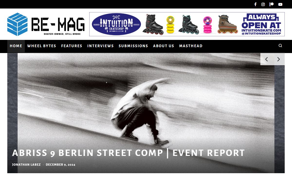 Be-Mag – Skater owned, still broke