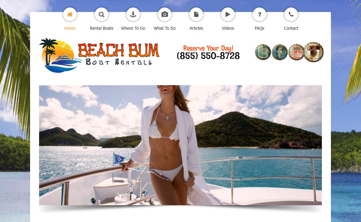 St Thomas Boat Rentals | Beach Bum Boat Rentals