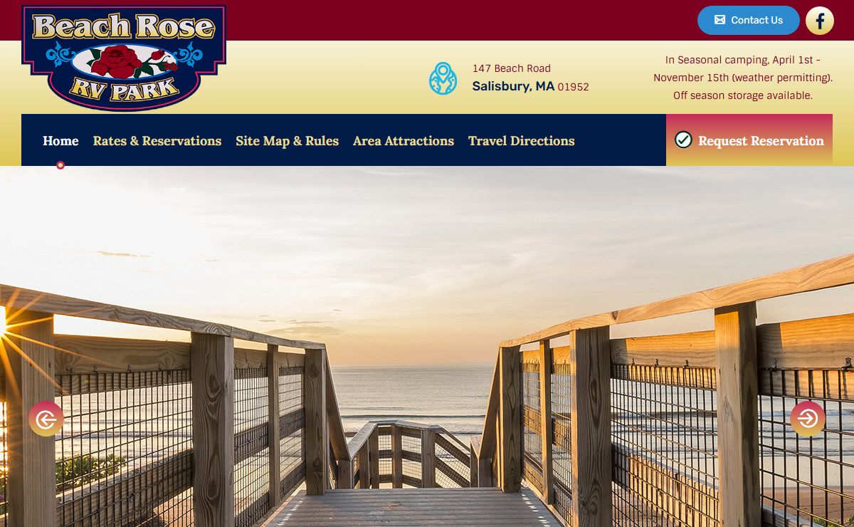 Beach Rose RV Park | Salisbury, MA Camping