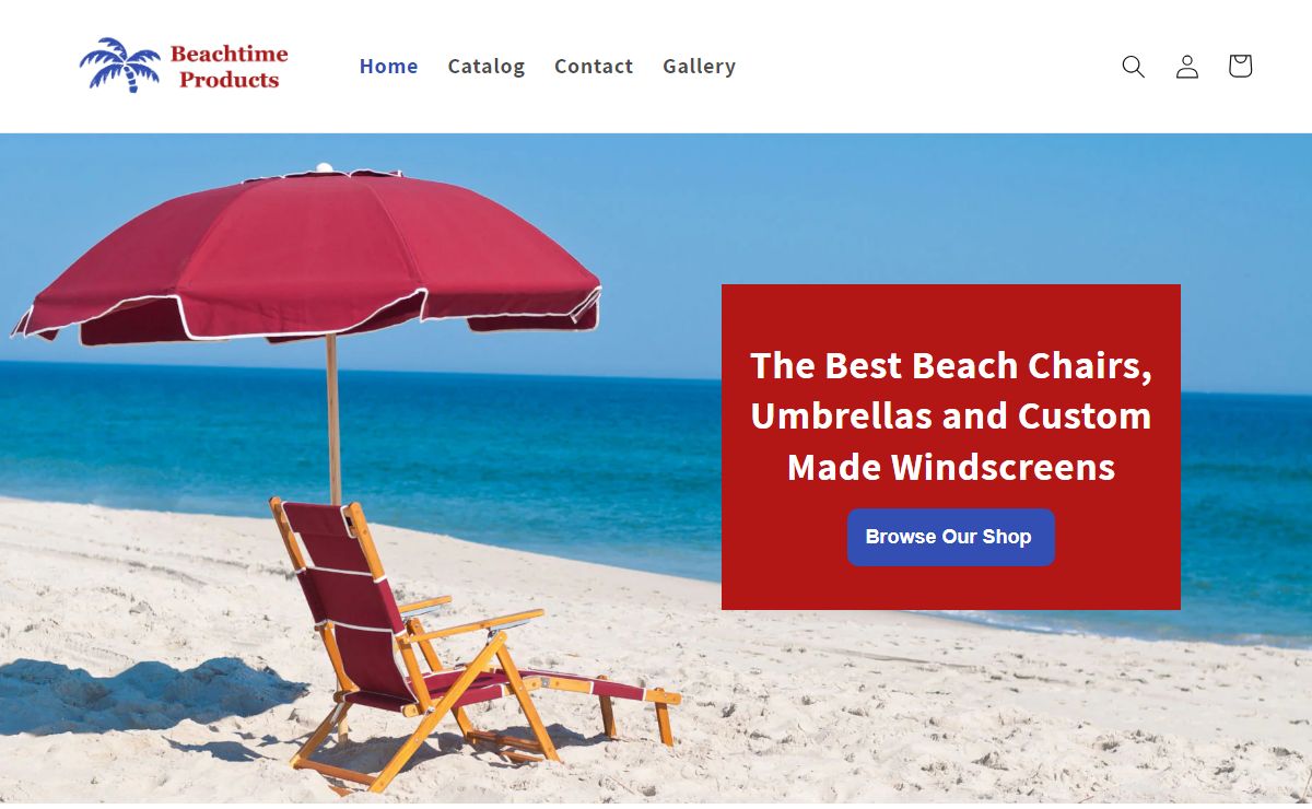 Beachtime Products - Beach Windscreen