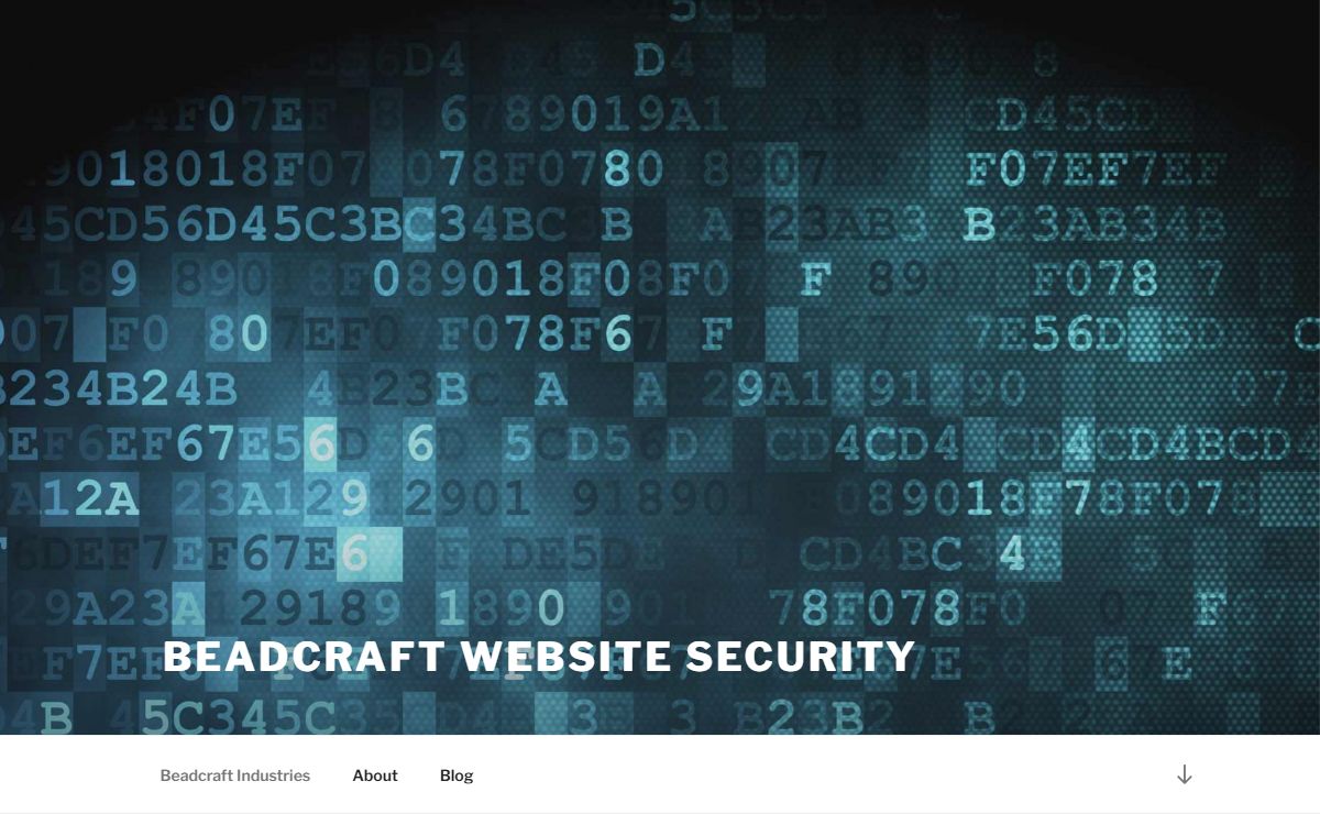 Beadcraft Industries - Beadcraft Website Security
