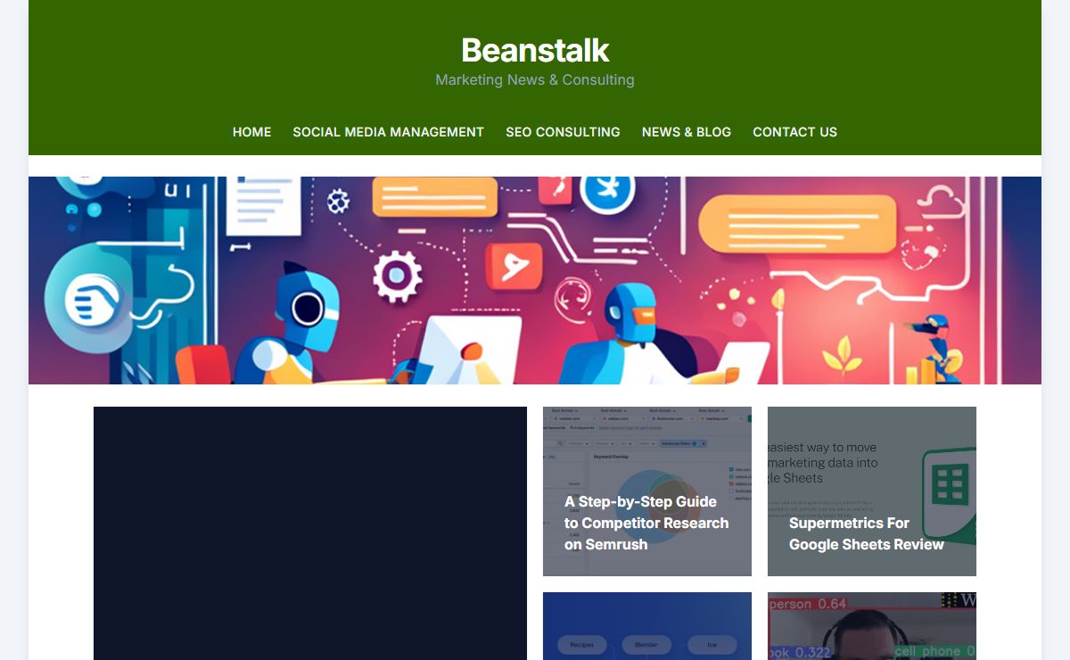 Beanstalk – Marketing News & Consulting