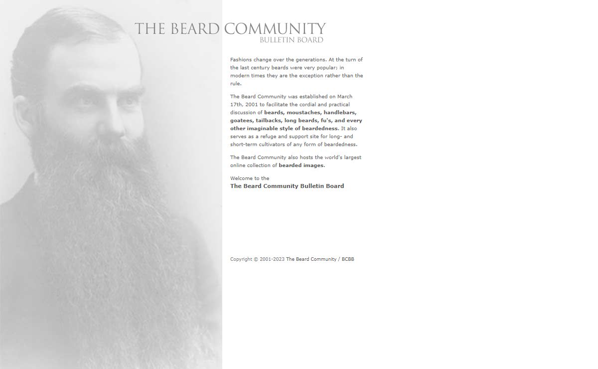 Beards Moustaches and Goatees - The Beard Community