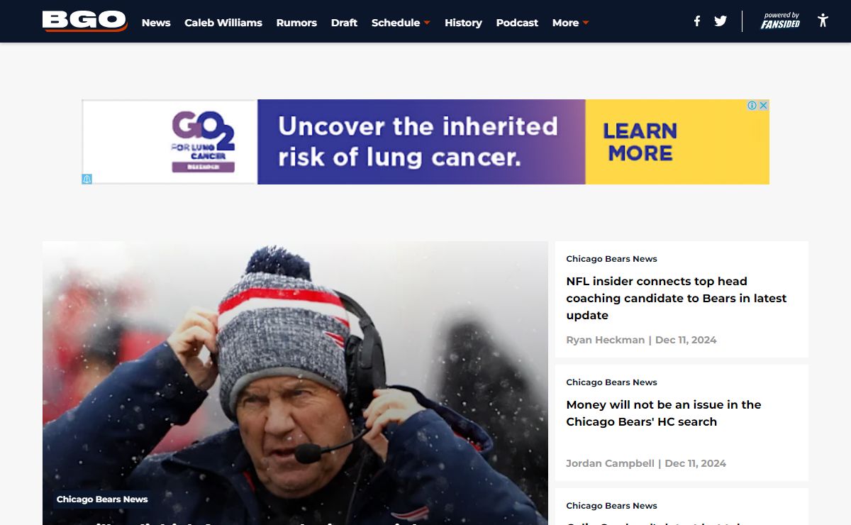 Chicago Bears News and Fan Community - Bear Goggles On