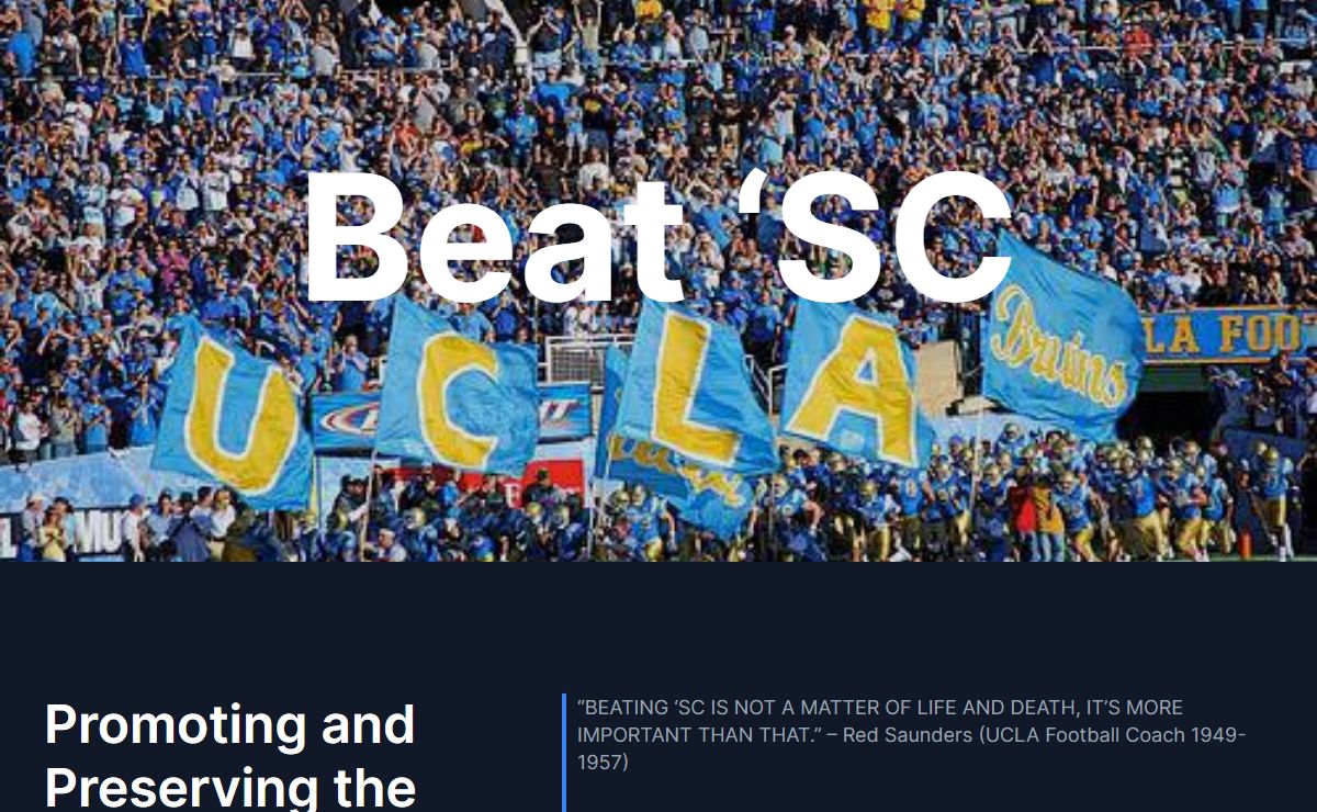 Beat 'SC – Preserving and Promoting the Greatest College Rivalry