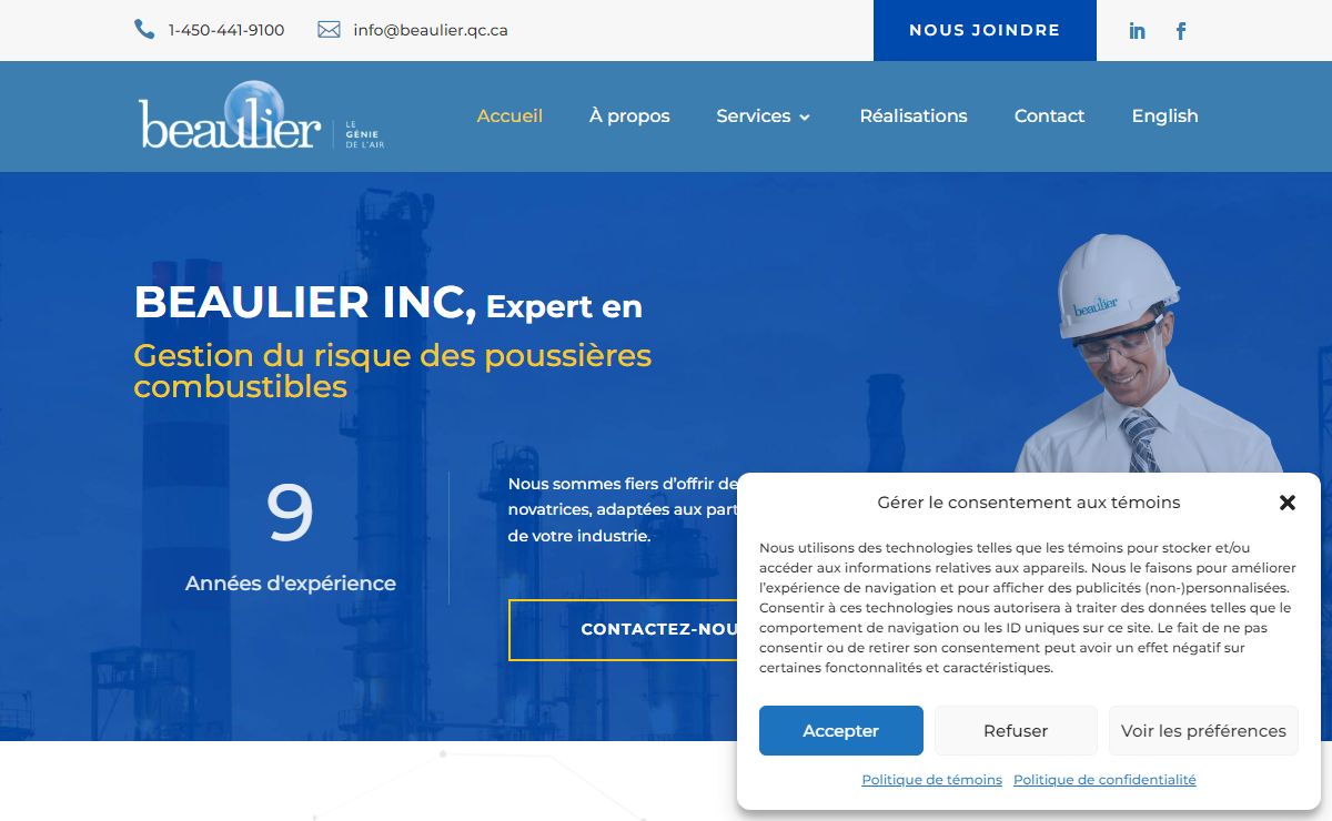 Beaulier - Génie Conseil En Ventilation Industrielle