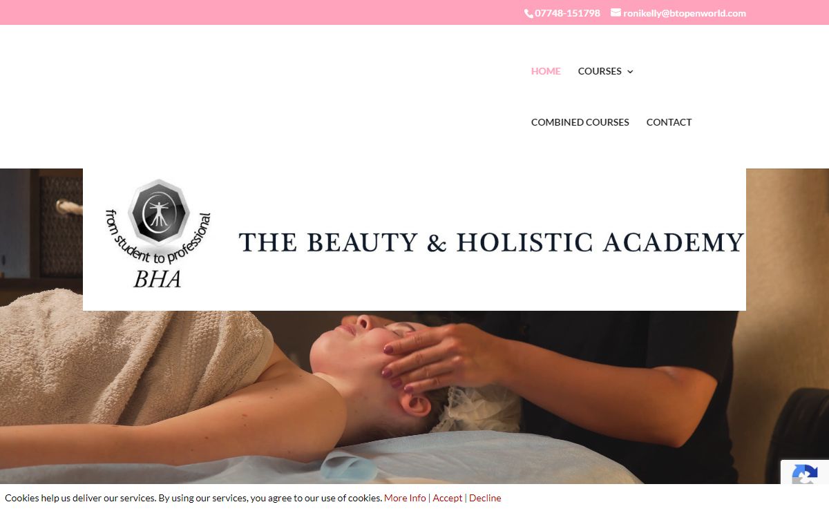 Beauty training courses at The Beauty & Holistic Academy, Liverpool