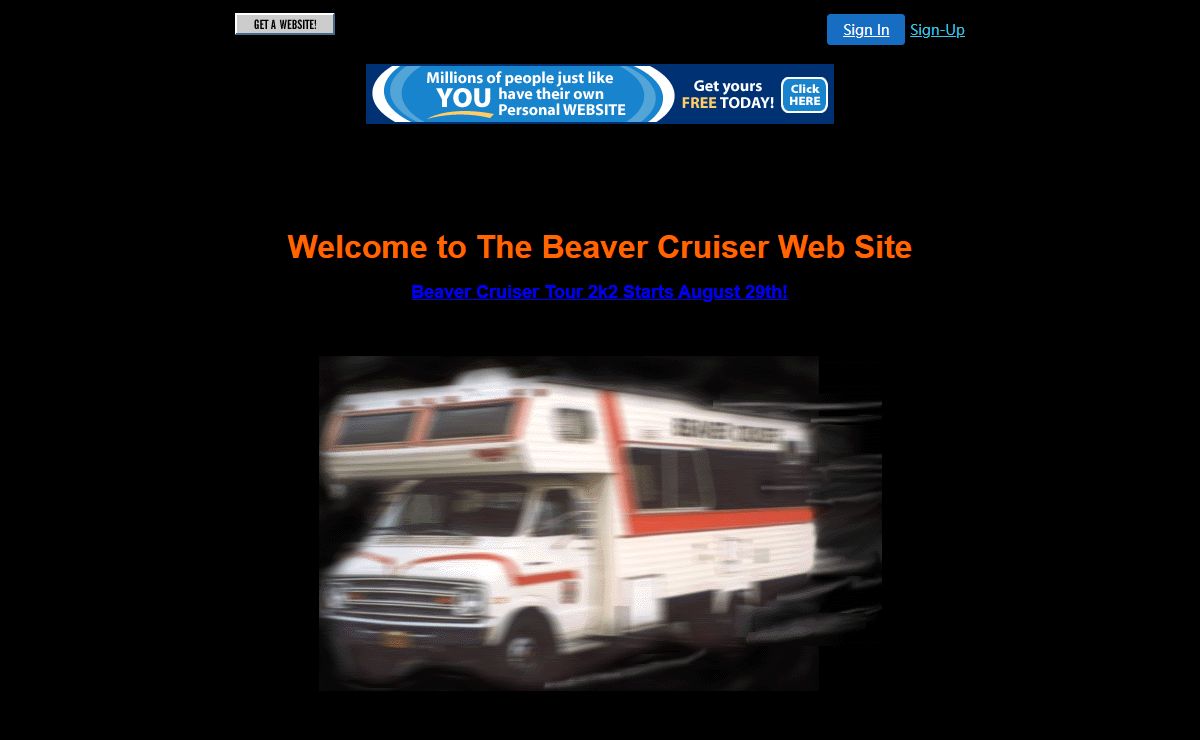 Welcome to The Beaver Cruiser Web Site
