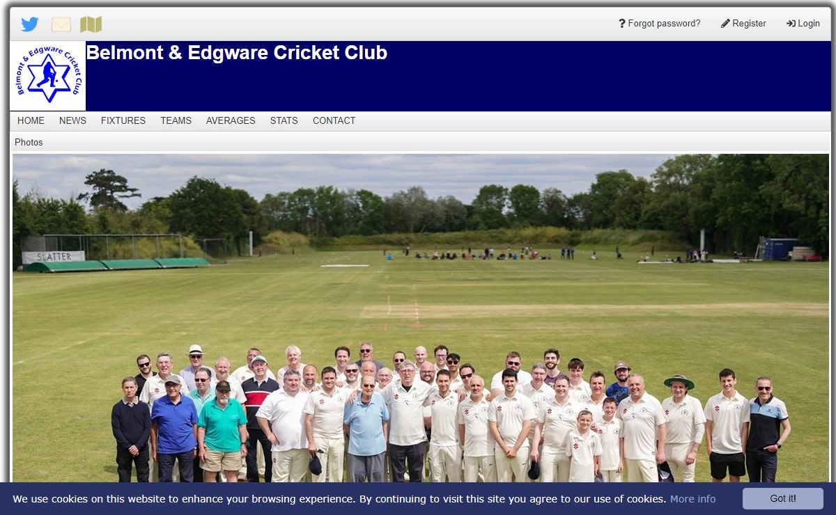 Belmont & Edgware Cricket Club : home