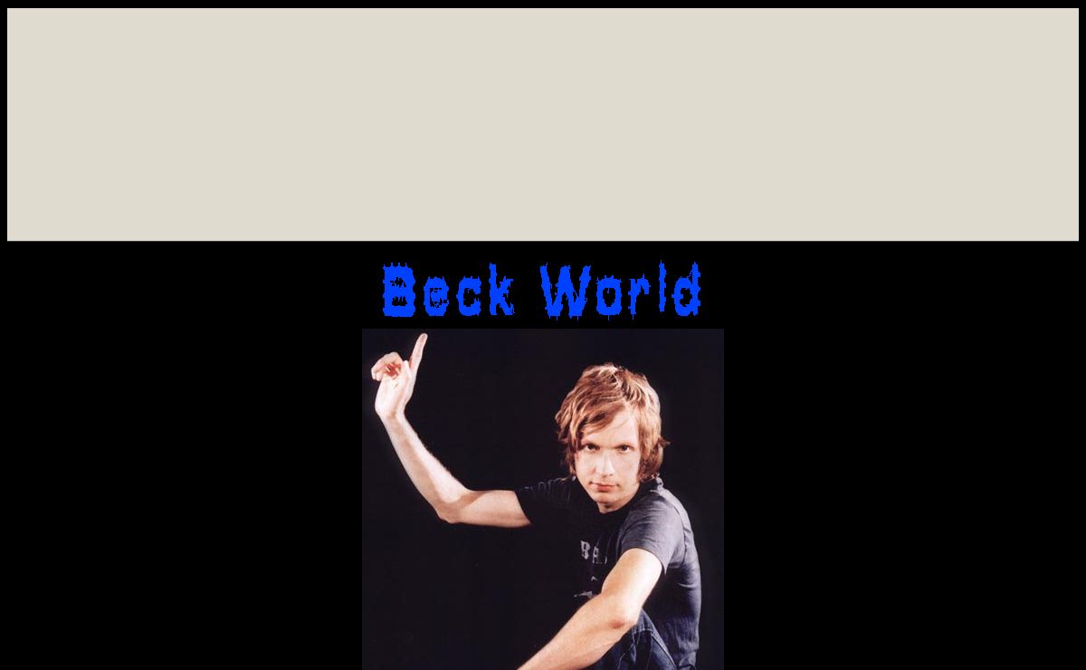 Beck World! Vibes for the Ears...