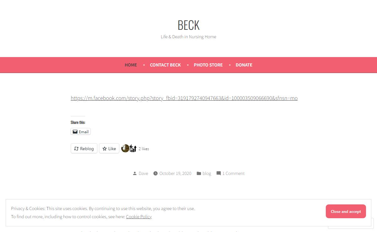 BECK – Life & Death in Nursing Home