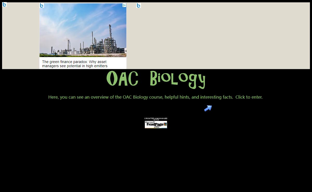 OAC Biology