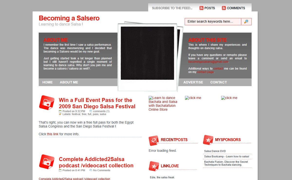 Becoming a Salsero - learning to dance salsa