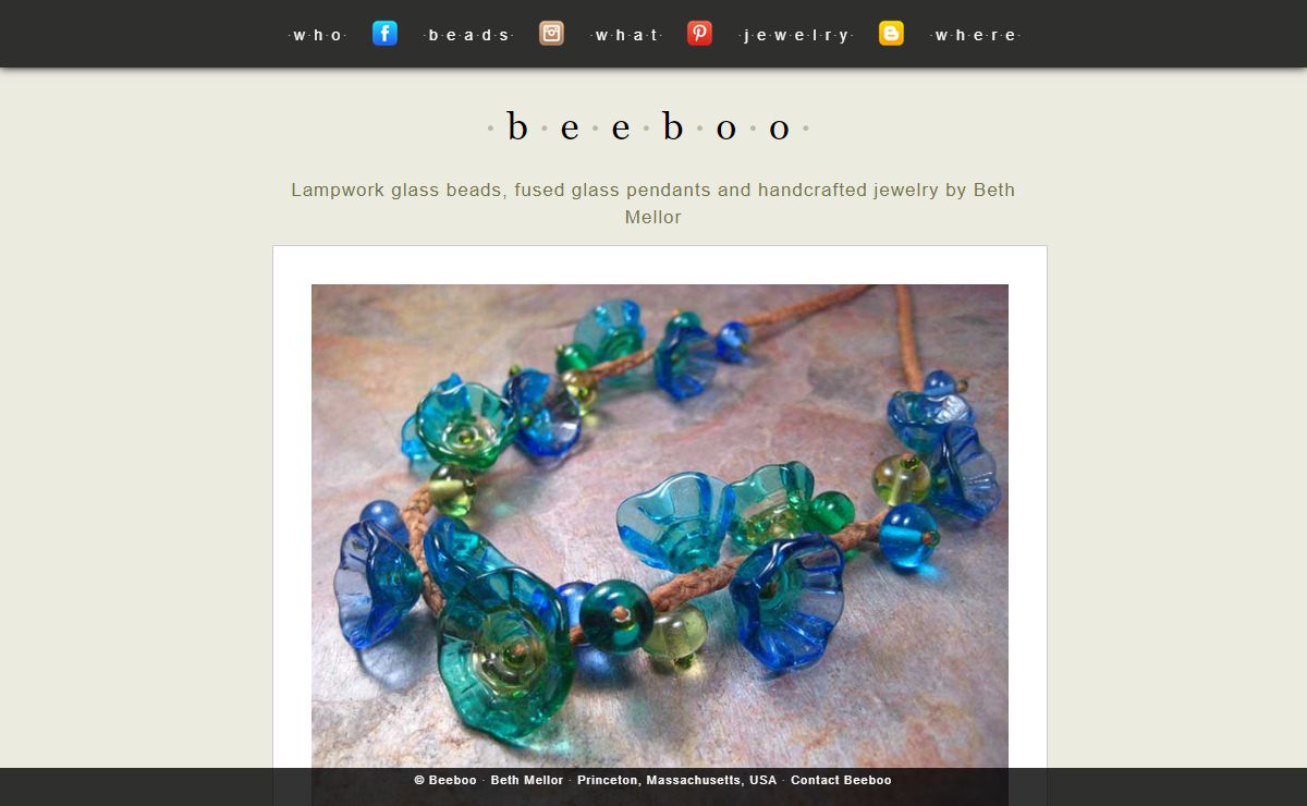 Beeboo Glass Beads and Jewelry