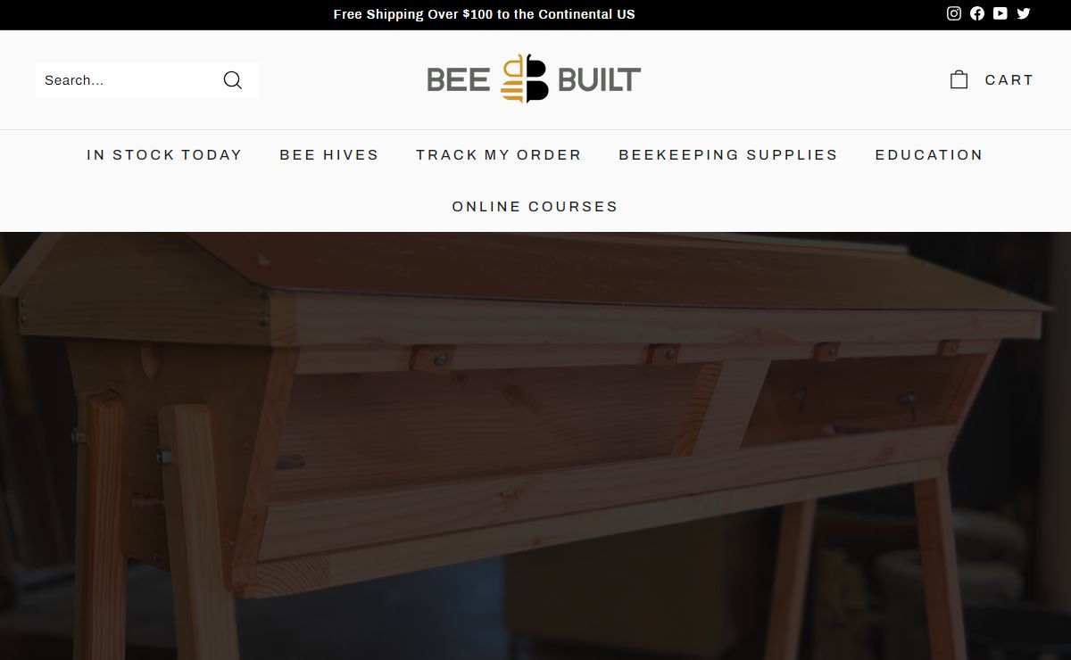 Bee Hives and Beekeeping Supplies For Sale | BeeBuilt
