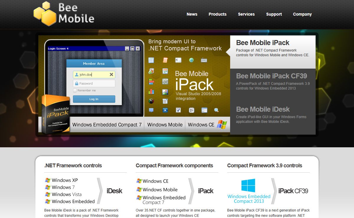 .NET Compact Framework Controls | Bee Mobile