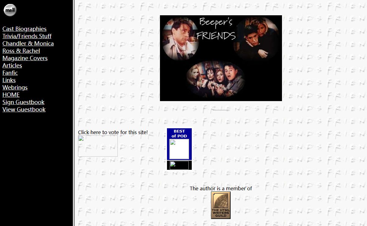 Beeper's Friends Page
