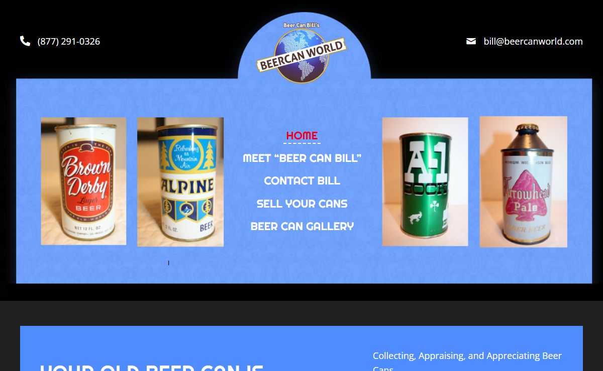 Beer Can Collector and Appraiser - Beercan World