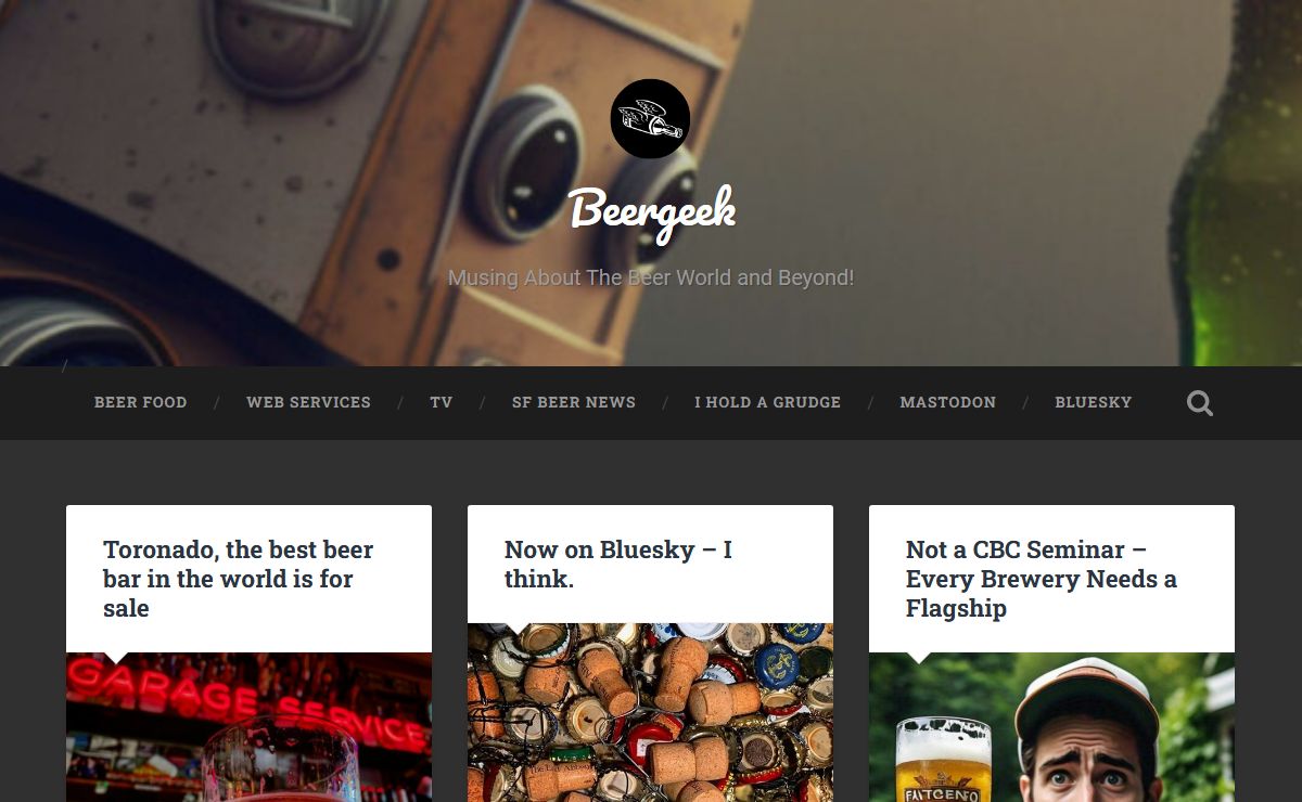 Beergeek | Musing About The Beer World and Beyond!