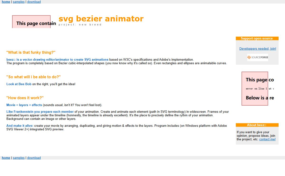 beez::svg bezier animator