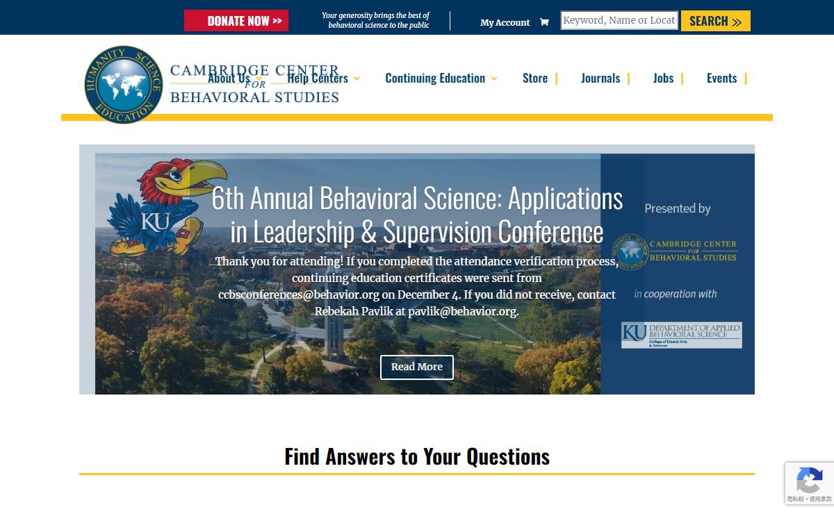 Cambridge Center for Behavioral Studies |
