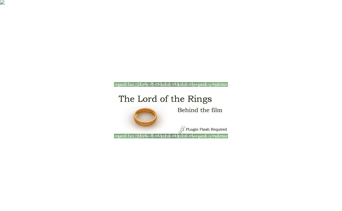 The Lord of the Rings - Behind the film