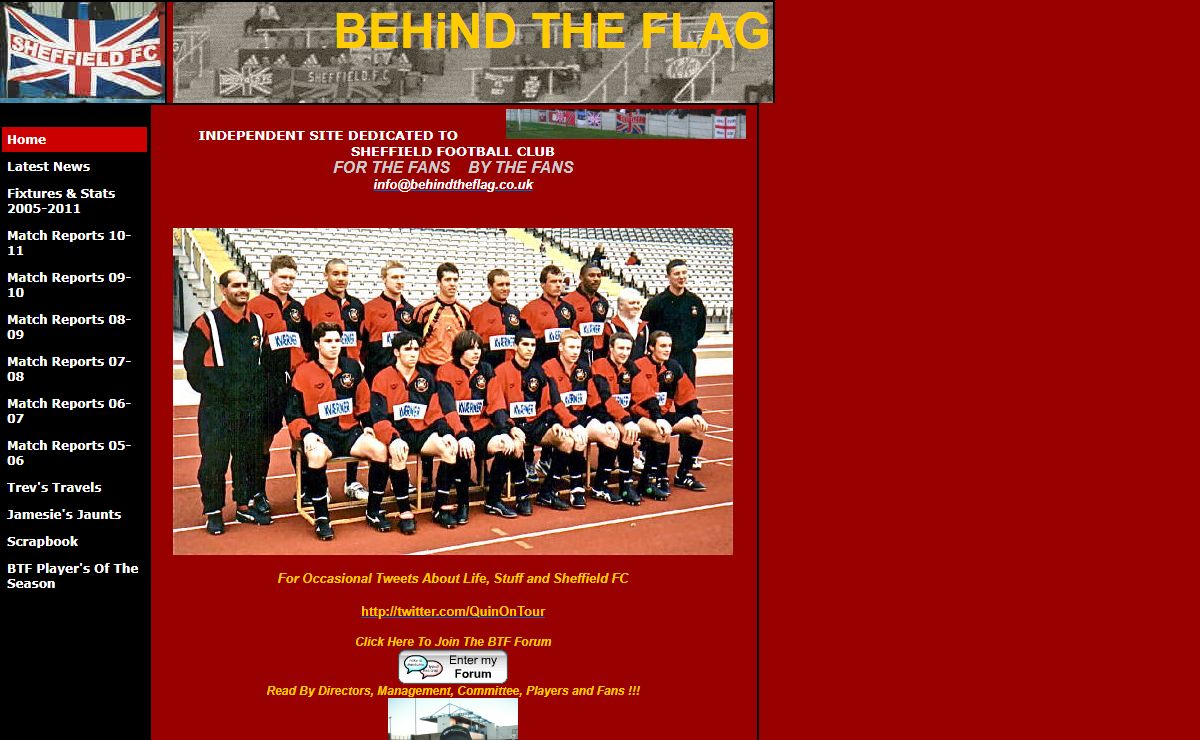 BEHiND THE FLAG